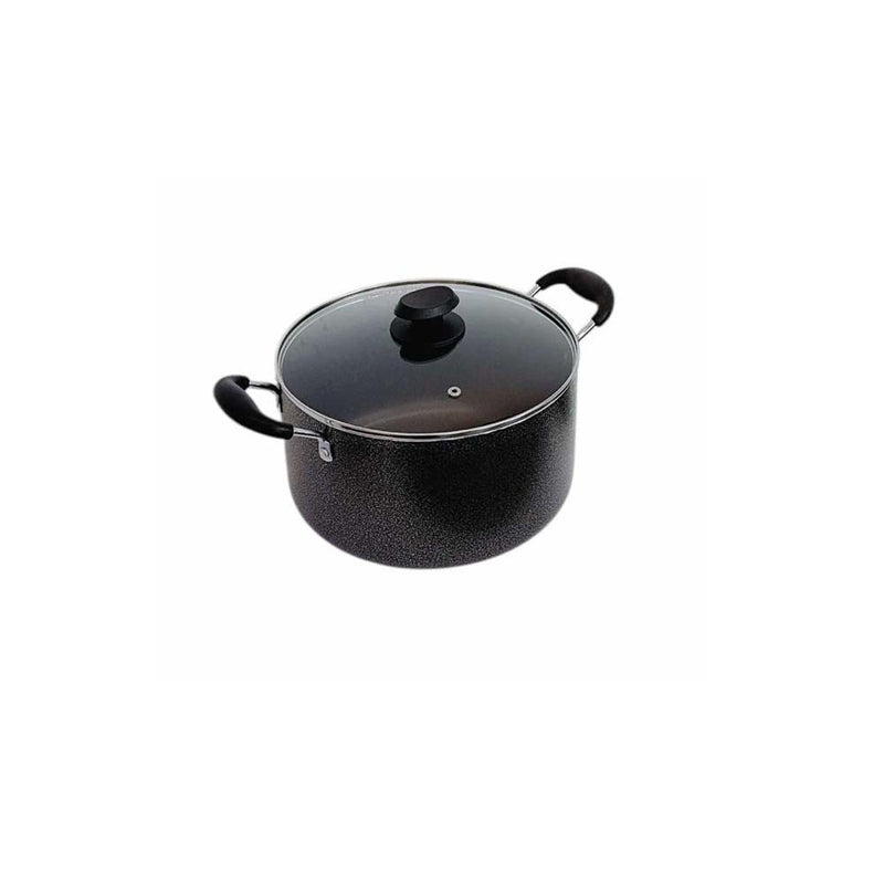 11"/28CM Nonstick Sauce Pot Sauce Pan with Lid, 10 QT Cooking Pot, Double Handles