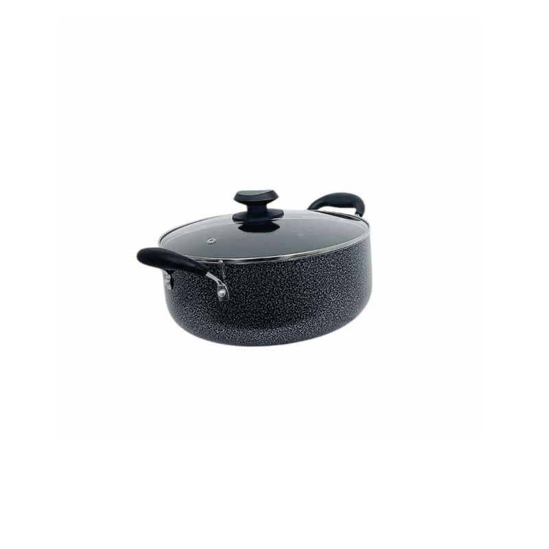 13-1/2" (34CM) Nonstick Sauce Pot Sauce Pan with Glass Lid, 18 QT Cooking Pot,