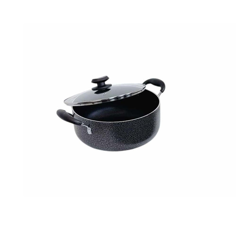 13-1/2" (34CM) Nonstick Sauce Pot Sauce Pan with Glass Lid, 18 QT Cooking Pot,