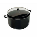 17-3/8" (44CM) Nonstick Sauce Pot Sauce Pan with Glass Lid, 40 QT Cooking Pot