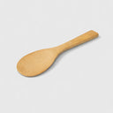 9" Bamboo Rice Paddle, Wooden Rice Spoon Spatula, Nonstick Safe Cooking Utensil for Rice, Stirring & Serving