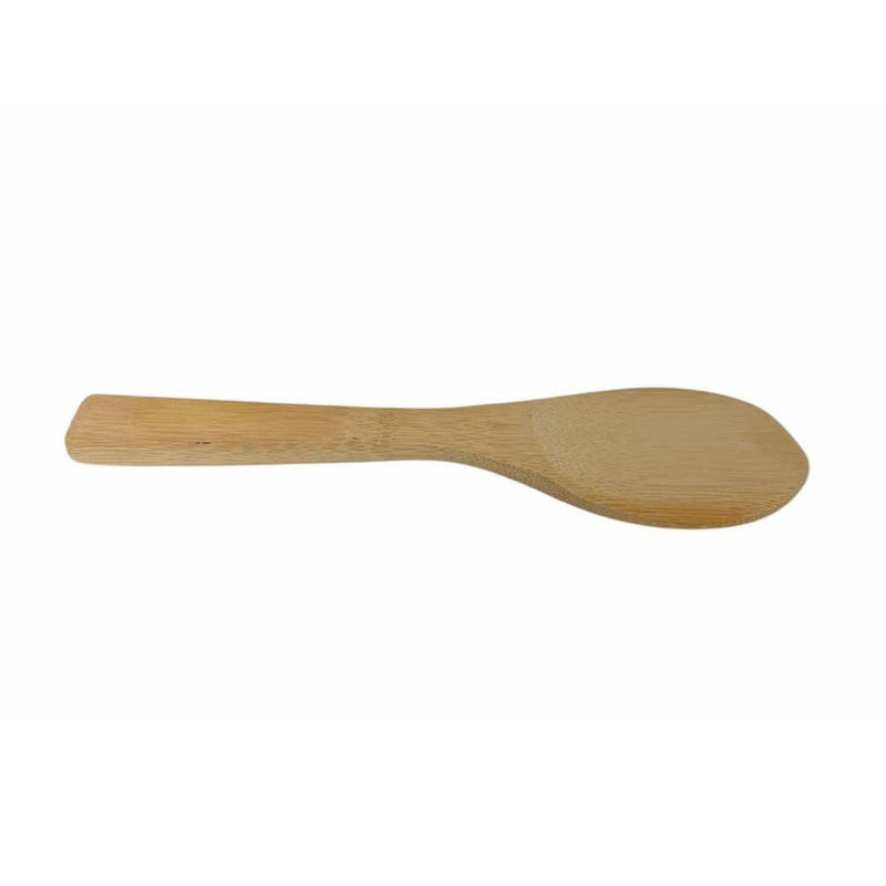 9" Bamboo Rice Paddle Rice Spoon Spatula Cookware Cooking Utensil