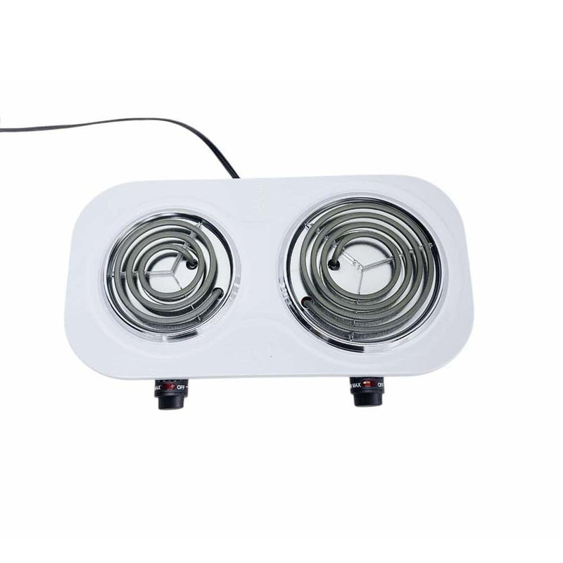Portable Double Electric Burner 1500W 120V-60Hz,Double Cooking Stove 18" x 9.5"