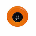 10" Orange Solid Rubber Flat Free Tubeless Hand Truck Tire Wheel 5/8'' Bore Size