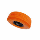 10" Orange Solid Rubber Flat Free Tubeless Hand Truck Tire Wheel 5/8'' Bore Size