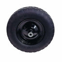 16” Nylon Wheelbarrow Tire 4.00-8 Tire & Wheel,  Utility Cart Replacement with 5/8” Bore Size