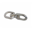 316 Stainless Steel Drop Forged Mil-Spec 5/8" Eye Eye Swivel 6000 Lb WLL Marine