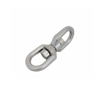 316 Stainless Steel Drop Forged Mil-Spec 1/2" Eye Eye Swivel 4,400 Lb Marine