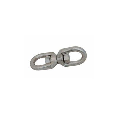 4 Pcs 316 Stainless Steel Drop Forged Mil-Spec 1/4" Eye Eye Swivel 900 Lb WLL