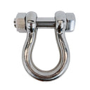 Marine Mil-Spec 7/8" Bolt Pin Anchor Shackle 8,000 Lbs WLL Stainless Steel T316
