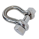 Marine Mil-Spec 7/8" Bolt Pin Anchor Shackle 8,000 Lbs WLL Stainless Steel T316