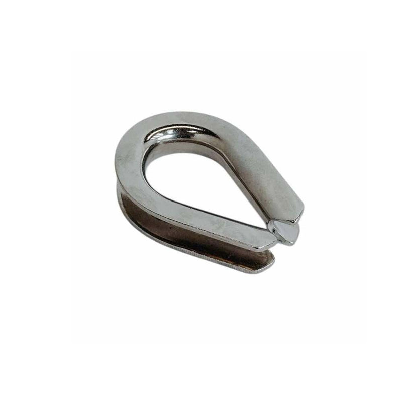 1/2" Marine Heavy Duty Wire Rope Chain Thimble Rig Anchor Boat Stainless Steel