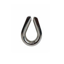 1/2" Marine Heavy Duty Wire Rope Chain Thimble Rig Anchor Boat Stainless Steel