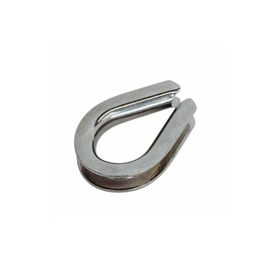 1/2" Marine Heavy Duty Wire Rope Chain Thimble Rig Anchor Boat Stainless Steel
