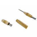 5” Automatic Center Punch Tool, Brass Body Metal Marking Punch for Jewelry Making, Leather Hole Punching & Woodworking
