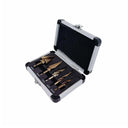 Step Drill Bits, 5PCS HSS Titanium Step Drill Bit Set, HSS Titanium Coating