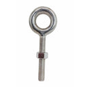 1/2" x 3-1/4" Drop Forged Plain Eye Bolt 2,150 Lbs WLL Stainless Steel T316