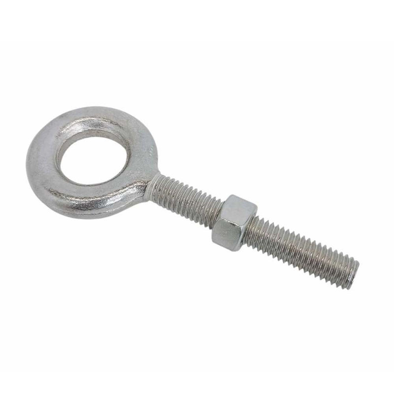 4 PCS 1/2" x 3-1/4" Drop Forged Plain Eye Bolt 2150 Lb WLL Stainless Steel T316
