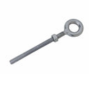 Marine 3/8" x 4-1/2" Drop Forged Plain Eye Bolt 1200 Lb WLL Stainless Steel T316