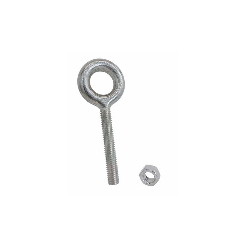 4 Pcs 3/8" x 2-1/2" Drop Forged Plain Eye Bolt 1200 Lb WLL Stainless Steel T316