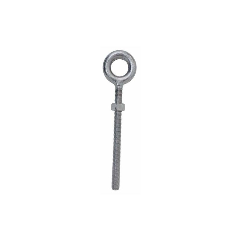 4 Pcs 5/16" x 4-1/4" Drop Forged Plain Eye Bolt 800 Lb WLL Stainless Steel T316