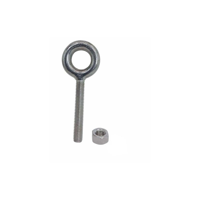 4 Pcs 5/16" x 2-1/4" Drop Forged Plain Eye Bolt 800 Lb WLL Stainless Steel T316