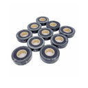 10 Pack 3/4” x 60 ft Vinyl Electrical Tape, Multi-Purpose PVC UL Listed Insulation Tape for Electrical Wiring, Repair & Color Coding