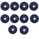 10 Pcs 4-1/2" x 7/8" Flap Discs 80 Grit, Grinding & Sanding Wheel for Angle Grinder, 13,300 Max RPM