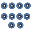10 Pcs 4-1/2" x 7/8" Flap Discs 60 Grit, Grinding & Sanding Wheel for Angle Grinder, 13,300 Max RPM