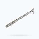 Marine T316 Stainless Steel 3/16" Cable Deck Toggle & Swageless Turnbuckle