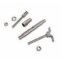 T316 Marine Grade Stainless Steel Cable Deck Toggle & Swageless Turnbuckle – Tensioner for Railing, Balustrade, Boat Rigging & Outdoor Wire Rope Projects