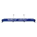 72" Sheet Metal Brake Bender Galvanized Steel HVAC Roofing 14-Ga Aluminum with Quick Release Action