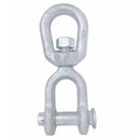 1" Jaw & Eye Swivel Marine Boat Galvanized Steel Mooring Connector, 12500 lb WLL