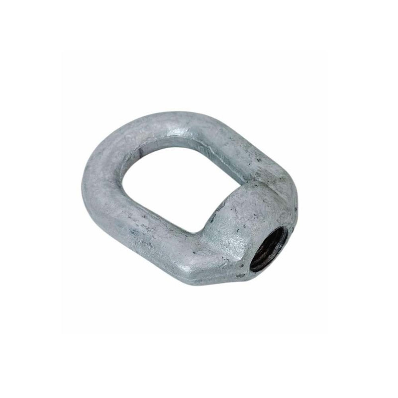 1" Hot-Dipped Galvanized Eye Nut 1-1/4"-7 Thread, 15,500 lbs WLL Rigging Hardware