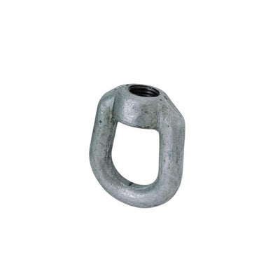 1" Hot-Dipped Galvanized Eye Nut 1-1/4"-7 Thread, 15,500 lbs WLL Rigging Hardware