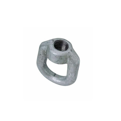 1" Hot-Dipped Galvanized Eye Nut 1-1/4"-7 Thread, 15,500 lbs WLL Rigging Hardware