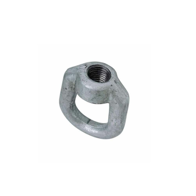 1" Hot-Dipped Galvanized Eye Nut 1-1/4"-7 Thread, 15,500 lbs WLL Rigging Hardware