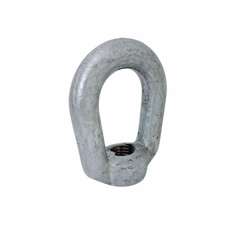 1" Hot-Dipped Galvanized Eye Nut 1-1/4"-7 Thread, 15,500 lbs WLL Rigging Hardware