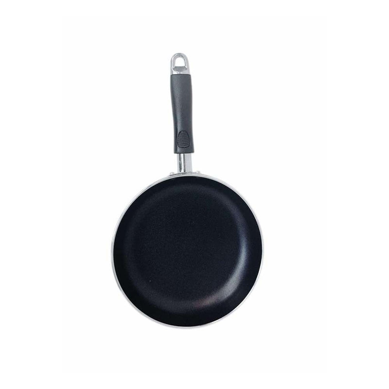 8" Non-Stick Wok Frying Pan – Deep Cooking Pot with Coating for Kitchen Cookware, Stir Fry and Saute