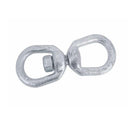 4 Pcs Marine Hot Dipped Galvanized 3/8" Eye & Eye Swivel Mooring Connector 2,250 lbs WLL