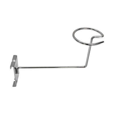 1 Pc Chrome Gridwall Hat Display Hooks Single Cap Holders for Wire Grid Retail & Boutique Fixtures