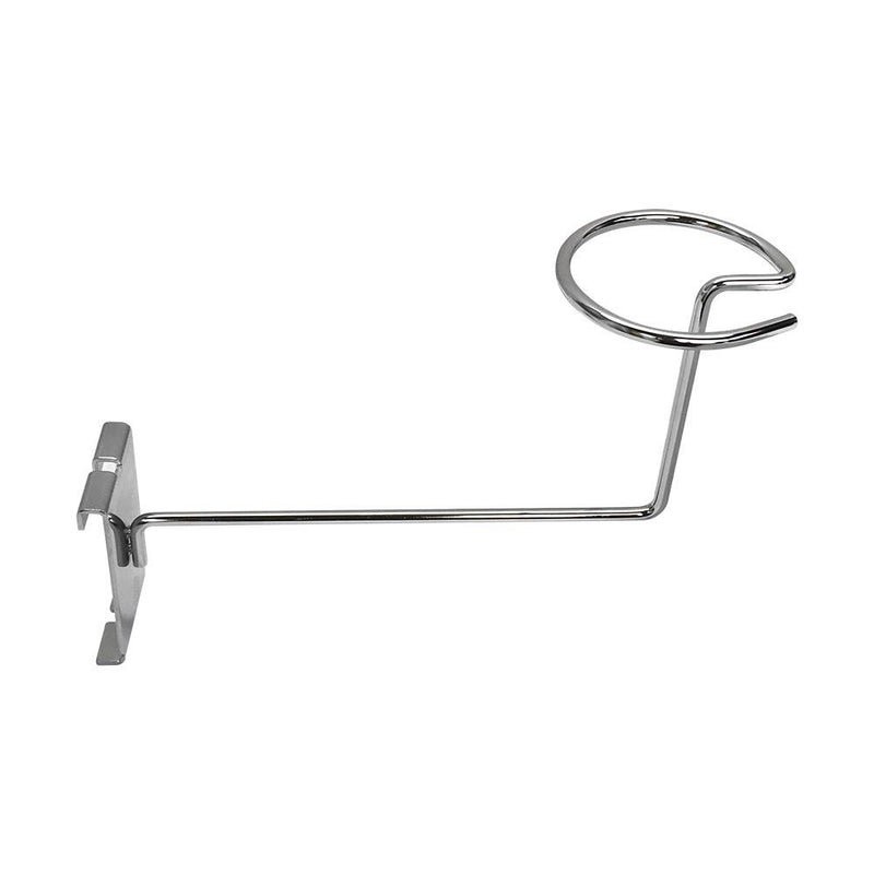 1 Pc Chrome Gridwall Hat Display Hooks Single Cap Holders for Wire Grid Retail & Boutique Fixtures