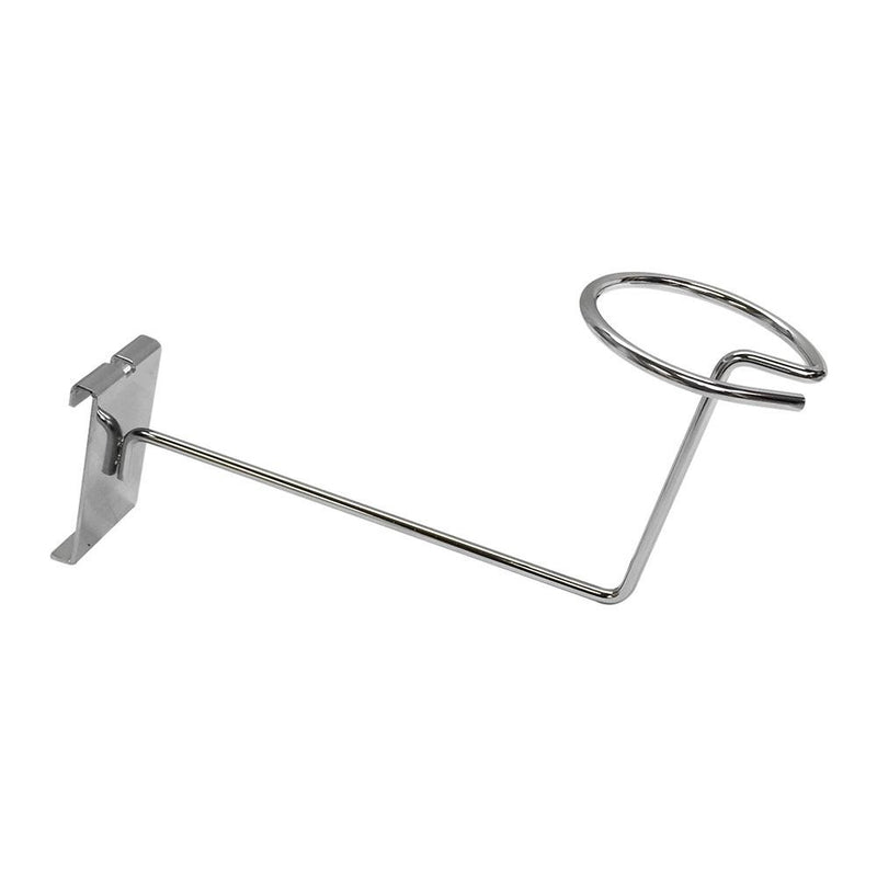1 Pc Chrome Gridwall Hat Display Hooks Single Cap Holders for Wire Grid Retail & Boutique Fixtures