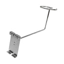 Gridwall Hat Display Hook Chrome Finish Single Cap Holder for Retail Display Panels Wire Grid Accessory for Store Fixtures and Merchandising Displays | 1 Pc