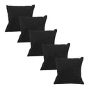 4 inch black velvet display pillow for bracelets, bangles, and watches