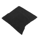 Jewelry showcase black velvet pillow display for retail presentation