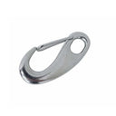 4 Pcs T316 Stainless Steel Gate Snap Hook 3-3/4", 1000 Lbs WLL Marine Grade Carabiner for Rigging, Sailing, and Outdoor Use