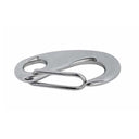 4 Pcs T316 Stainless Steel Gate Snap Hook 3-3/4", 1000 Lbs WLL Marine Grade Carabiner for Rigging, Sailing, and Outdoor Use