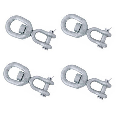 Hot Dipped Galvanized 5/8" Jaw Eye Swivel