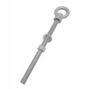 Marine T316 Stainless Steel Fully Threaded Shoulder Eye Bolt